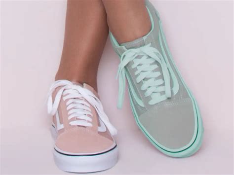 pink or grey sneaker|More.